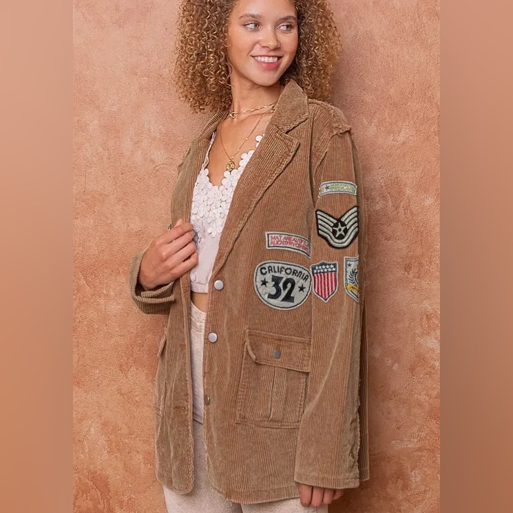 Pol Patchwork Blazer